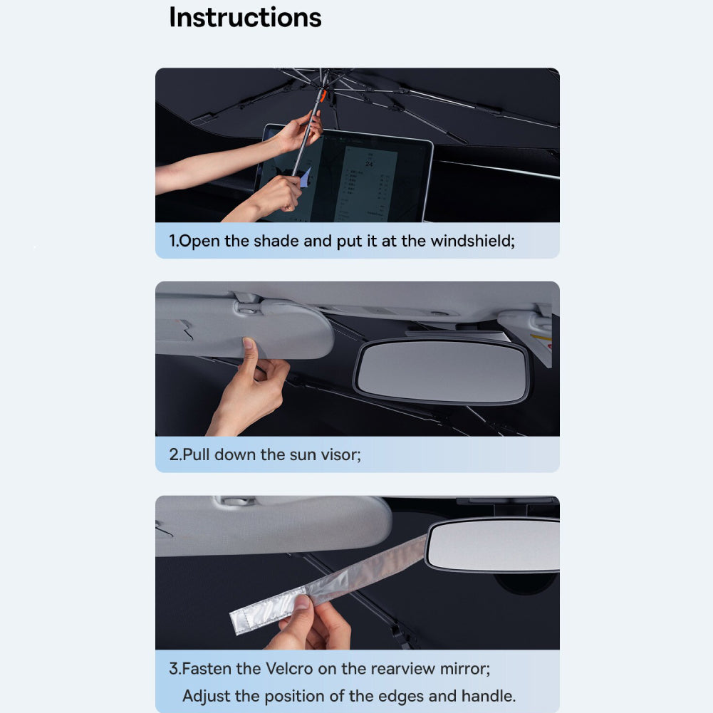 Car Comfort Store™ Sunshade for Car Windshield