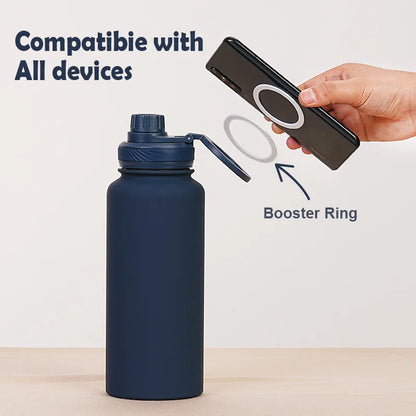 Car Comfort Store™ Thermos Bottle With Phone Stand