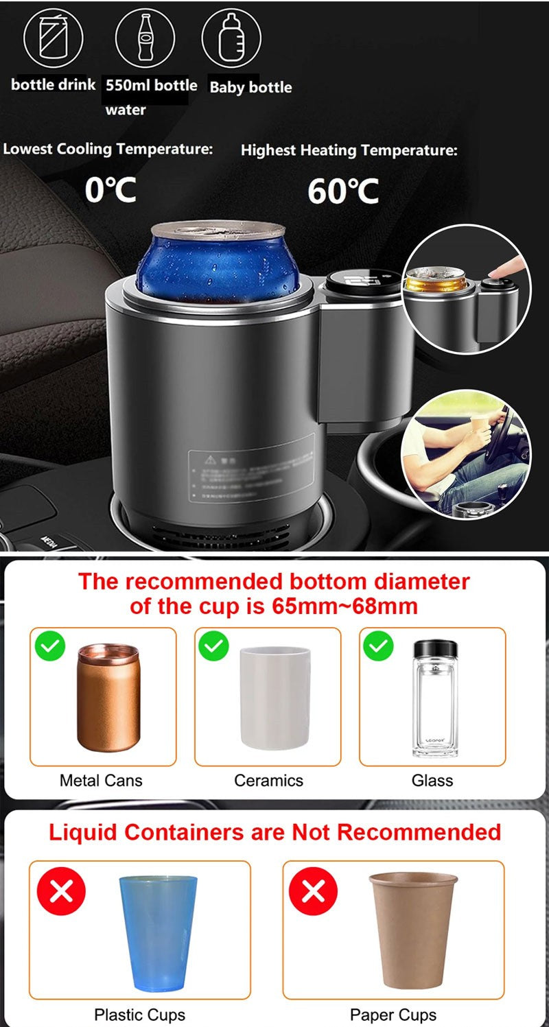 Car Comfort Store™ Smart Car Cup Cooler and Warmer